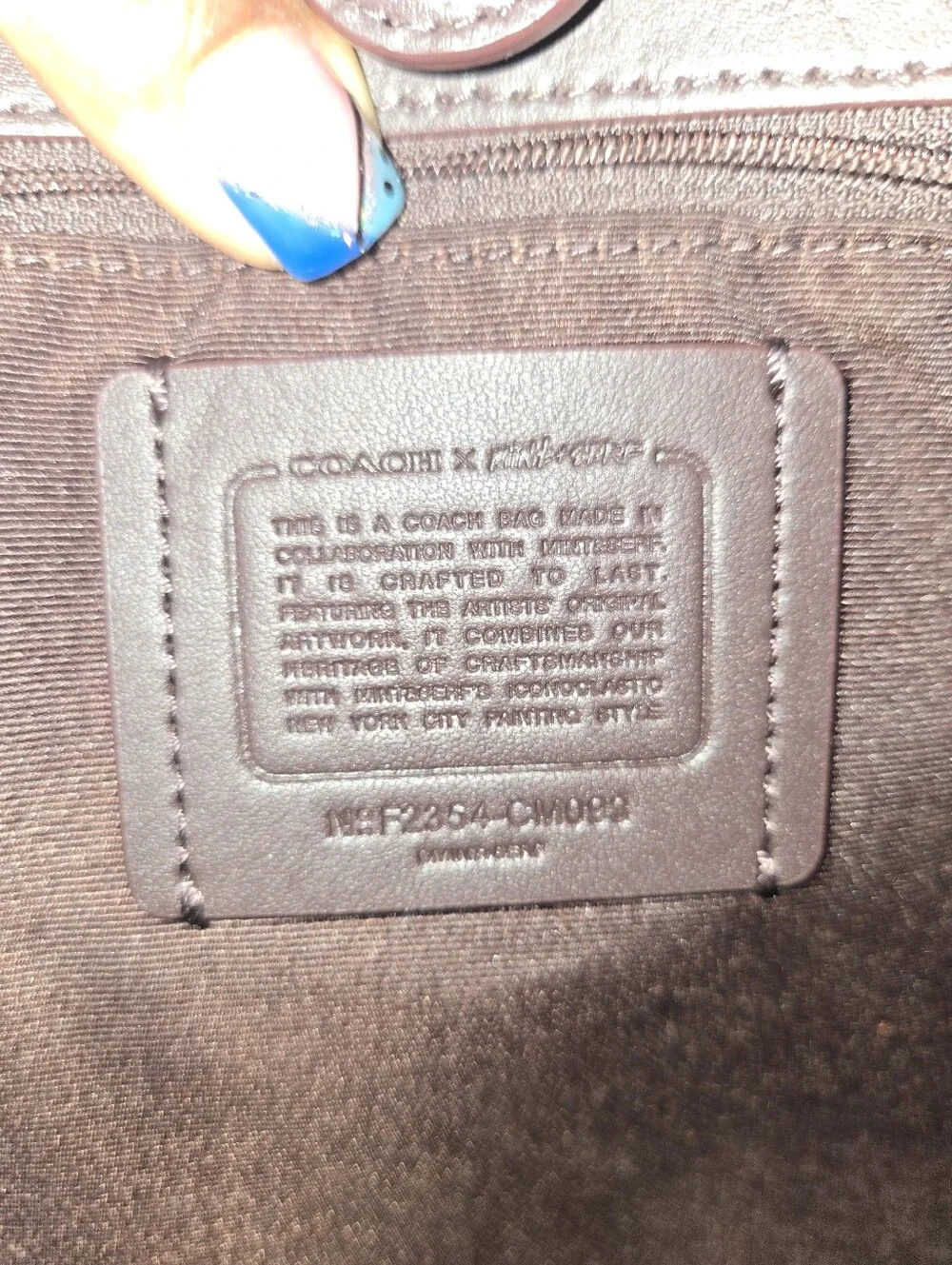 Coach x Mint + Serf City Tote Bag & Wallet